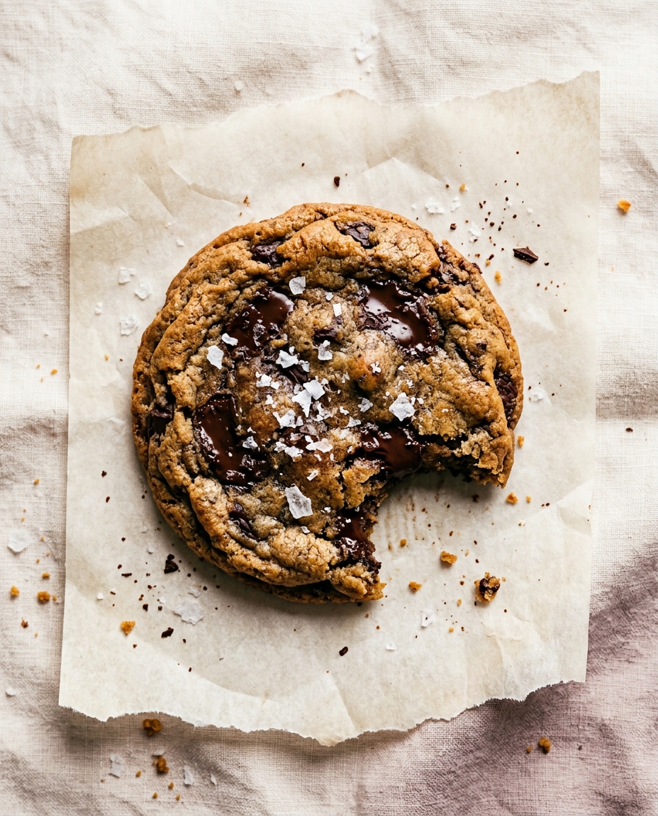 Buckwheat Chocolate Chip Cookie