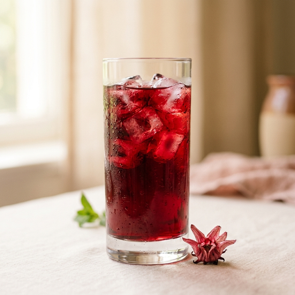 Hibiscus Iced Tea